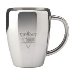 WoW! Double-walled drinking cup made from recycled stainless steel. Not dishwasher-safe. RCS-certificated. Total recycled material: 90%. Capacity 220 ml. Stainless steel can be recycled many times whilst retaining the quality of the material. By using recycled stainless steel, fewer new raw materials are needed. This means less energy consumption and less use of water. A responsible choice. Each item is supplied in an individual brown cardboard box.