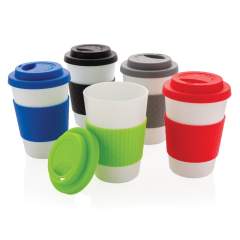 Stop single use! Bring your own cup and join the reuse revolution so you can contribute to a disposable free world. These lightweight and durable cups are perfectly suited to take your coffee on the go. 100 degree Celsius food safe approved. With sil...