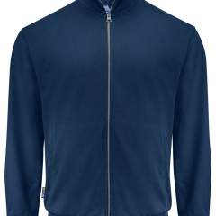 • sweater in 100% katoen<br />• metalen ritssluiting tot aan de kraag<br />• rib gebreide manchetten aan de onderkant en aan de mouwuiteinden