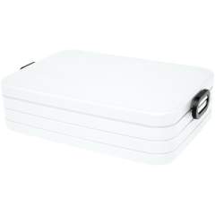 Boîte à déjeuner avec joint étanche pour garder le contenu frais et savoureux. Convient pour 8 sandwichs. Diviseur inclus. Capacité de 1,5 litre. Passe au lave-vaisselle. Sans bisphénol A. Guarantie MEPAL 2 ans.