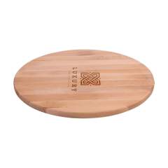 A robust pizza board from the Wooosh brand made from steamed European beech wood. This pizza board has the ideal size and shape to cut and serve your pizza effortlessly. The beech wood is beautifully finished and provides a solid surface. An ideal basis for cutting your pizza without damaging the knife. The natural wood with its beautiful wood grain adds warmth and elegance to your table. The perfect pizza board for a complete pizza experience. Made in Europe.
