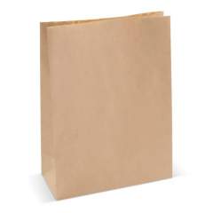 Kraft paper bag without handles. FSC certified and made in Europe.