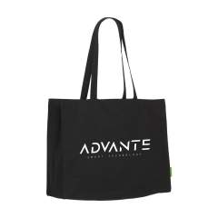 WoW! Sac shopping robuste en 100% coton biologique de qualité (180 g/m²). Avec de longues poignées. Idéal pour une utilisation fréquente. Certifié GOTS. Capacité env. 19 litres.