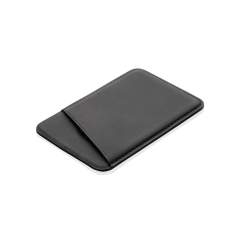Snap on this stylish magnetic wallet on the back of your Iphone ( from iPhone12 and up) . The perfect way to keep your ID or credit card close at hand without having to take your whole wallet. Crafted from high quality PU. Supports up to two cards. With 12 high quality N52H heat resitant magnets integrated for perfect adhesion and alignment. PVC free.