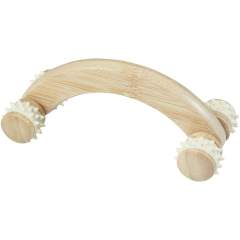 Le masseur en bambou Volu est spécialement conçu pour masser les bras, les jambes, les fesses, les cuisses, la taille et l'abdomen. Il libère la tension musculaire, améliore la circulation sanguine, réduit la névralgie, élimine la fatigue et aide à garder les muscles en bonne santé. Le bambou utilisé est sélectionné et produit selon des normes durables.