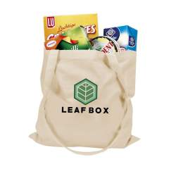Sac shopping , 100% coton (100 g/m²), tissage solide.