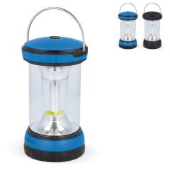 Robuuste maar zeer compacte tafellamp. Biedt een aangenaam licht door krachtig LED-licht. Een heldere LED-campinglamp is geschikt voor buitengebruik. Ook goed te gebruiken als noodverlichting tijdens stroomuitval. Inclusief batterijen.