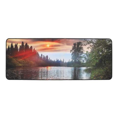 Unleash your gaming potential with our oversized mousepad! Sublimation-ready, it combines non-slip rubber and robust polyester for ultimate precision and personalization. 
