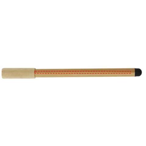 The Mezuri inkless pen is made of bamboo and has a ruler printed on the barrel (up to 11.3 cm). This pen does not require ink cartridges or refill. The pen's graphite tip is designed to leave visible traces as it makes contact with the writing surface. Choosing a pen made of bamboo promotes making more sustainable choices, and encourages the use of renewable materials. Writing length: 1500 metres. Nib size: 0.5 mm.