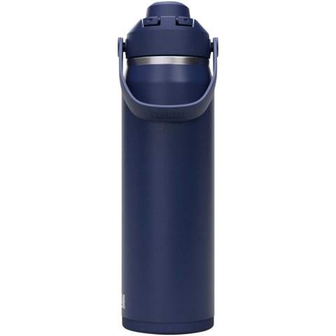 La gourde Camelbak® Thrive Chug VSS (acier inoxydable isolé sous vide) assure une hydratation facile durant vos séances. Elle est dotée d’un renfort intégré qui la protège des chocs et assure une bonne accroche sur presque toutes les surfaces. Le revêtement par poudre solide et durable permet de conserver le goût des boissons, tandis que l’isolation sous vide à double paroi les garde chaudes ou froides pendant des heures. Le nouveau bouchon verseur s’ouvre et se ferme d’un simple geste et reste bien en place. Le bec verseur à fermeture facile garantit une étanchéité à 100 %, tandis que la nouvelle poignée pivotante souple permet une bonne préhension de la bouteille. Capacité : 750 ml. 