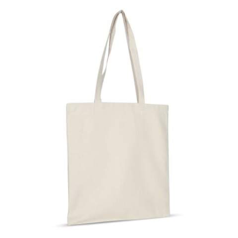 Classic cotton shoulder bag with long handles, ideal for promotional activities and conferences. This bag is OEKO-TEX® certified, making it a sustainable choice.