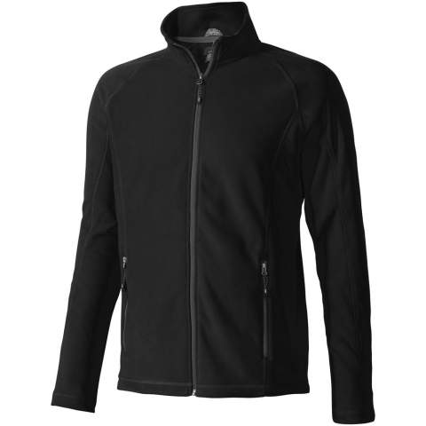 The Rixford men's full zip fleece jacket – elevate your outdoor style. This fleece jacket features contrast-coloured zippers, both at the center front and on the front pockets, adding a modern touch to the total look. The reversed coil zippers on the front pockets ensure secure storage. With an interior thumb grab, hanger loop, and easy grip zipper pullers functionality is enhanced. Made from 180 g/m² polyester micro fleece, the Rixford offers comfort and warmth. Ideal for both urban and outdoor activities, the Rixford harmonises comfort and practicality seamlessly.