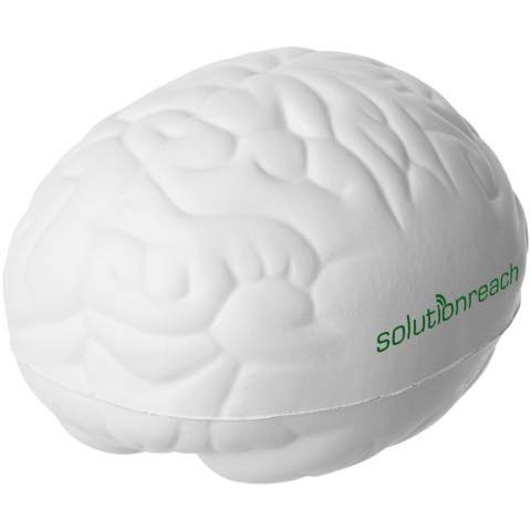 This stress reliever is perfect for a wide variety ofindustries.It offers a choice of branding areas, from both sides tothe base of the brain.