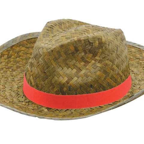 Dwaal rond in de straten van Rome met deze Italiaanse zonnehoed. Deze hoed is gemaakt van zeegrasstro, hierdoor krijgt de hoed een zonnige en heldere uitstraling. Bevestig een gekleurd bandje aan de rand van de hoed en creëer een speels effect, bijvoorbeeld met een leuke boodschap of je logo.
