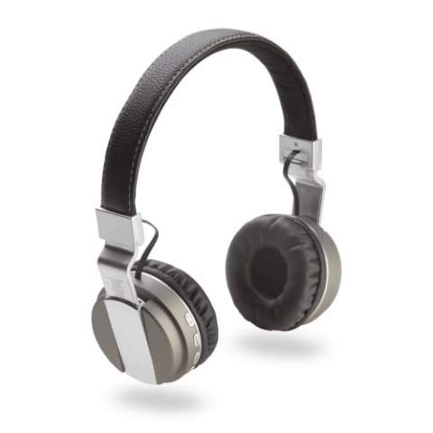 The G50 bluetooth headphones are excellent for everyday use, wherever and whenever. Thanks to the light weight and foldable design, you can easily take these headphones on-the-go. Includes a 3.5mm jack AUX-cable. It has a built-in microphone, allowing you hands-free conversations. It can connect wirelessly with your smartphone.