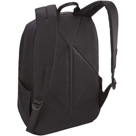 Produced with environmentally friendly recycled material, this Bluesign® approved backpack is a sustainable choice. Features an elevated padded pocket fitting a 16" MacBook® or 14" PC, as well as multiple pockets for storage and easy access to small accessories. The padded base panel makes this backpack extra durable.