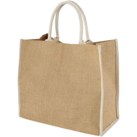 Le sac fourre-tout Harry, avec ses bords colorés ludiques, est le complément élégant parfait pour un usage quotidien. Que ce soit pour faire du shopping, passer une journée au parc ou à la plage, ce sac a tout prévu. Le compartiment principal offre beaucoup d'espace pour ranger tous les éléments essentiels, et la fermeture à crochets et boucles maintient le sac bien fermé. Ses poignées de 17 cm de long le rendent pratique à porter à la main. Fabriqué en Inde et certifié OEKO-Tex. Résistance jusqu'à un poids de 12 kg.