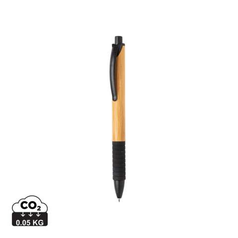 Dieser Stift kombiniert zwei nachhaltige Materialien, denn er besteht aus Bambus in Verbindung mit Weizenstroh-Details. Mit blauschreibender Dokumentalmine für bis zu 1.200m und TC-Ball für ein sanftes Schreibgefühl. Der Schaft aus 100% Bambus, die WheatStraw Komponente zu 60% aus Weizenstroh und 40% ABS.