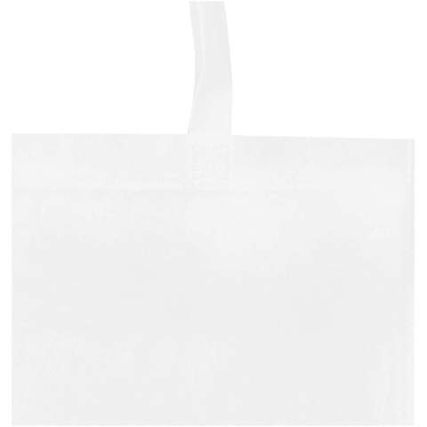 Made from durable and tear-resistant RPET, the EcoSeal GRS certified recycled convention tote bag is stitch-free and features ultrasonic heat-sealed construction and die-cut handles. The bag has handles with 30 cm drop-down length, and is perfect for daily essentials, trade shows, or promotional giveaways. Resistance up to 5 kg weight. Volume capacity: 6 litres.