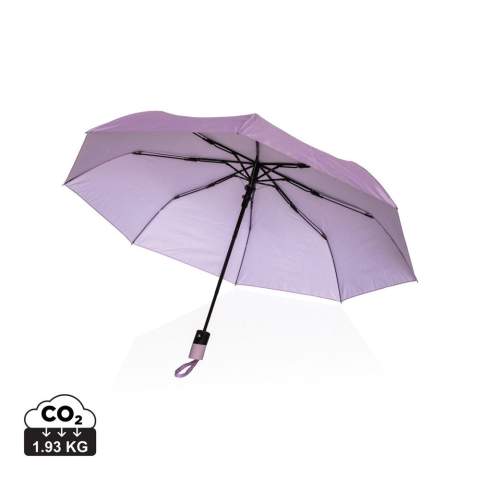 Mini parapluie à 3 sections et ouverture automatique, est de la taille idéale pour votre sac à main ou votre voiture en cas d'urgence météorologique. Armature en métal, baleines en fibre de verre avec poignée en ABS. Avec traceur AWARE™ qui valide l'utilisation authentique de matériaux recyclés. Ce parapluie est composé de 7,7 bouteilles PET (500ml). 2 % des recettes de chaque produit Aware™ vendu seront reversés à Water.org.<br /><br />UmbrellaMechanism: Ouvrir automatiquement, fermer manuellement<br />IsStormproof: true