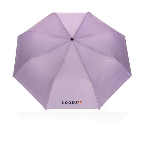 Mini parapluie à 3 sections et ouverture automatique, est de la taille idéale pour votre sac à main ou votre voiture en cas d'urgence météorologique. Armature en métal, baleines en fibre de verre avec poignée en ABS. Avec traceur AWARE™ qui valide l'utilisation authentique de matériaux recyclés. Ce parapluie est composé de 7,7 bouteilles PET (500ml). 2 % des recettes de chaque produit Aware™ vendu seront reversés à Water.org.<br /><br />UmbrellaMechanism: Ouvrir automatiquement, fermer manuellement<br />IsStormproof: true