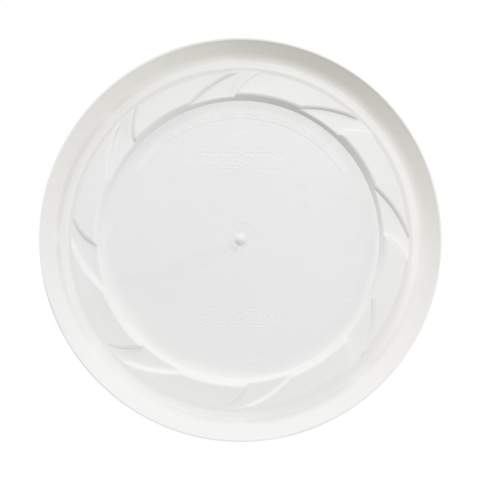 WoW! Frisbee (Ø 23 cm) made from recycled plastic. Includes full colour sticker.