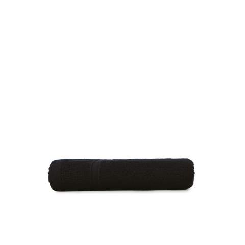 The T1-R50 Recycled Classic Towel Black is made of 70% recycled cotton combined with 30% recycled polyester.<br />Cotton and PET bottles are repurposed into the towel.<br />No fertilizers or pesticides are used, and only the minimum amount of water necessary is applied during production.<br />The size of 50 x 100 cm is perfect for the bathroom.<br />Choose one of the natural and cool colors.