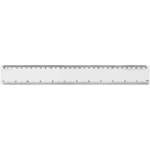Solid plastic ruler, with markings available in both inches and centimetres. Please note, the ruler markings are printed along with artwork, plain stock rulers will not carry markings.