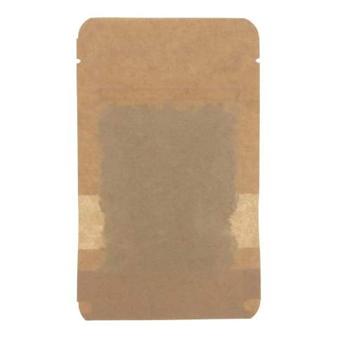 Sachet en papier kraft contenant 4 grammes de graines de fleurs séchées convenant à des fleurs de 2 m². Un véritable cadeau durable.