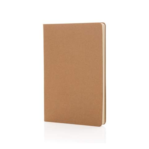 Carnet de notes avec couverture rigide, certifié FSC®,  avec marque-page. 80 feuilles/160 pages (papier crème certifié FSC®).<br /><br />NotebookFormat: A5<br />NumberOfPages: 160<br />PaperRulingLayout: Pages lignées