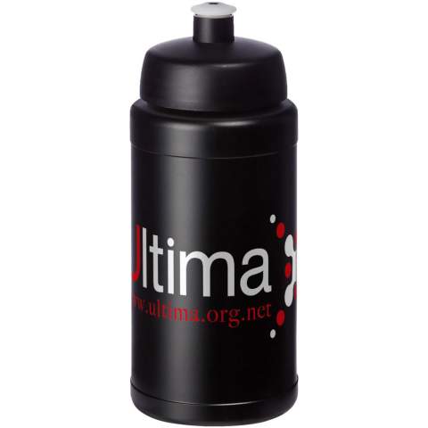 Single-walled sport bottle. Features a spill-proof lid with push-pull spout. Volume capacity is 500 ml. Mix and match colours to create your perfect bottle. Contact us for additional colour options. Made in the UK. BPA-free. EN12875-1 compliant and dishwasher safe.