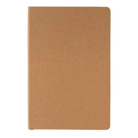 Carnet de notes avec couverture rigide, certifié FSC®,  avec marque-page. 80 feuilles/160 pages (papier crème certifié FSC®).<br /><br />NotebookFormat: A5<br />NumberOfPages: 160<br />PaperRulingLayout: Pages lignées
