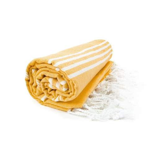 Das T1-HAMSULTAN Hamam Sultan Towel Gold Yellow/White Hamamtuch in der Größe 100 x 180 cm ist ideal für einen Strandbesuch oder einen Wellnesstag.<br />Durch den dünnen Stoff nimmt das Hamamtuch nicht viel Platz ein.<br />Die Hamamtücher haben eine hohe Absorptionsrate.<br />Die Fransen oben und unten sorgen für einen luxuriösen Look.<br />Wählen Sie Ihre Lieblingsfarbe aus den vielen von Lateinamerika inspirierten Optionen.