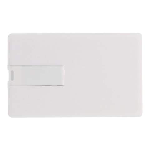 16GB USB-Stick im Kreditkartenformat, USB 2.0, inkl. vollfarbiger und vollflächiger Bedruckung. Preise verstehen sich exklusiv Gema-Gebühren.