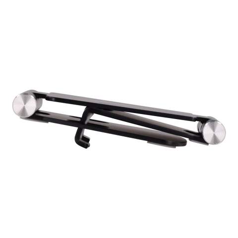 A must have on every desk! Ideal when making video calls from your phone. Adjustable to any height and angle, whenever you want. This aluminum smartphone stand features non-slip pads. Moreover, the open design allows you to connect your earbuds, headphones and charging cable.