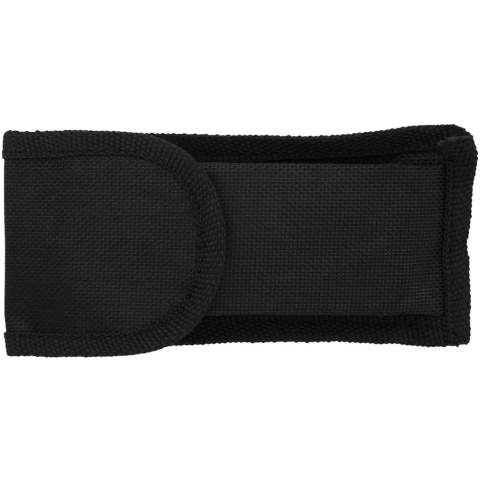 Cet outil multifonctions, très design, 11 possibilités, est conditionné sous pochette nylon.