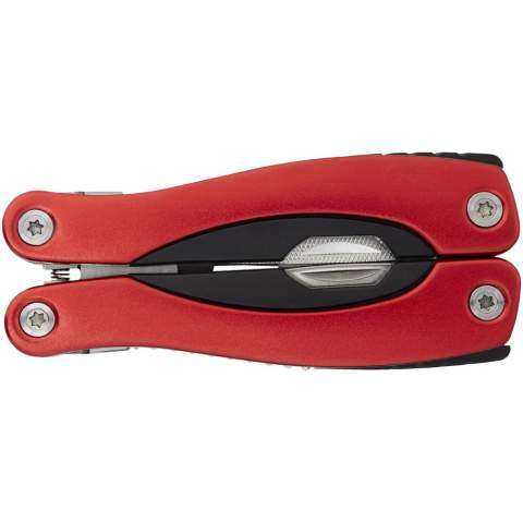 Cet outil multifonctions, très design, 11 possibilités, est conditionné sous pochette nylon.
