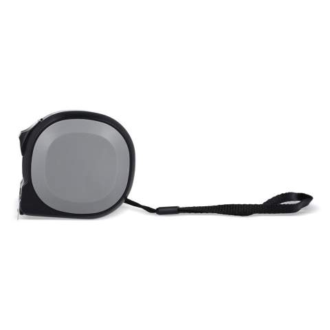 Durable 7.5 m tape measure made from recycled ABS with 25 mm wide tape and a stiffness of up to 2.1 m. Has a flat surface ideal for branding. Meets EEC Class MID II standards for accurate measurements.