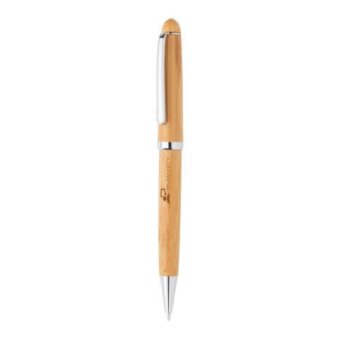 Dieser schöne Bambusstift wird, in einer luxuriösen Bambus-Geschenkbox präsentiert, ist mit einer schwarzschreibenden deutschen Dokumental®-Tinte ausgestattet und hat eine Schreiblänge von 800 Metern.