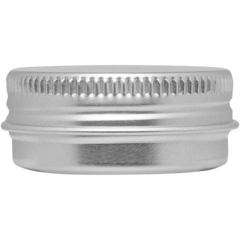 Lippenbalsam mit Vanillearoma, der die Lippen feucht hält und vor der Sonne schützt (Lichtschutzfaktor 15). Die Außenhülle besteht aus Aluminium.