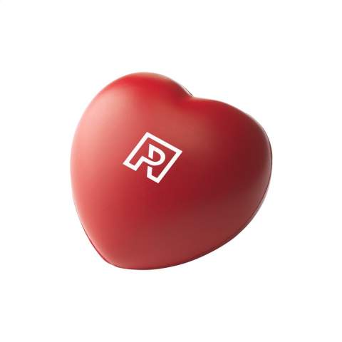 Stress ball made from malleable foam material. Stress balls can vary slightly in terms of density, colour, dimensions and weight, which can affect the precision and uniformity of the imprint, which can also break.