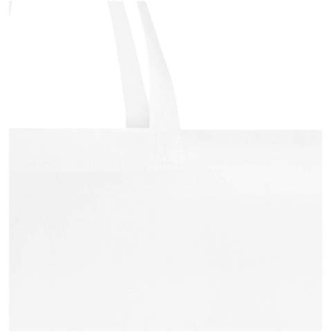 Made from durable and tear-resistant RPET, the EcoSeal GRS certified recycled gusset tote bag is stitch-free and features ultrasonic heat-sealed construction and die-cut handles. The bag has handles with 30 cm drop-down length, and is perfect for everyday shopping and events. Resistance up to 10 kg weight. Volume capacity: 12 litres.