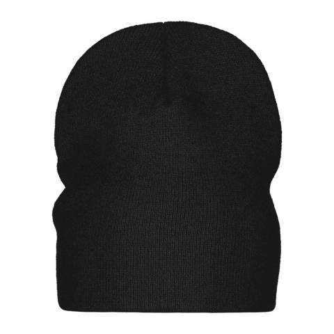 Nice and warm for winter, but also great to wear with your everyday outfit in fall or spring. Very popular hat. Made of knitted acrylic and therefore extra sturdy.