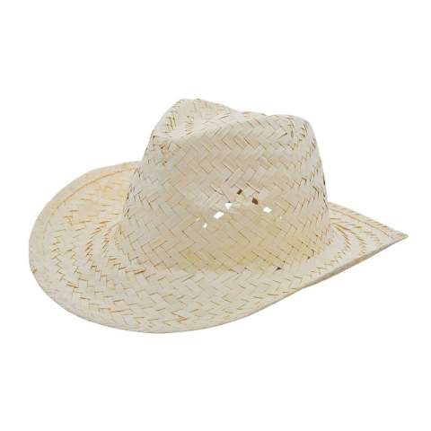 With this hat, you will have a lot of attention. Choose fiery red or radiant pink. You can personalize the hat with a ribbon. (Article 2071) printed with your logo or slogan.