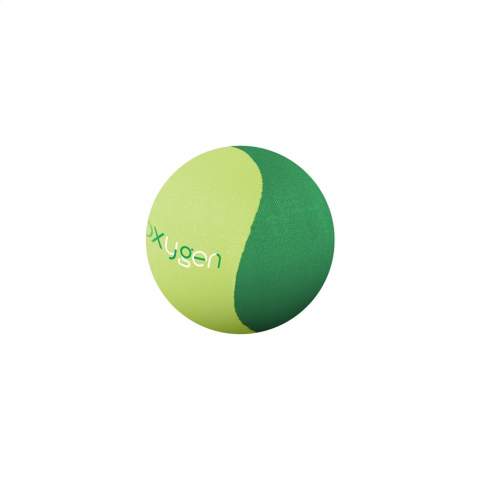 Waboba Wasser-Springball. Waboba steht für Water Bouncing Ball. Dieser kleine, aber kraftvolle Ball springt schnell, weit und bis zu 4 Meter hoch auf der Wasseroberfläche. Dieser Ball garantiert Unterhaltung und Wasserspaß im Schwimmbad, im Meer und in anderen Freizeitgewässern, in denen man schwimmen kann. Der Ball ist wasserdicht, treibt an der Wasseroberfläche und ist mit einem hochwertigen Gelkern mit einer Außenschicht aus Lycra ausgestattet. Dieses Produkt ist weltweit patentiert.