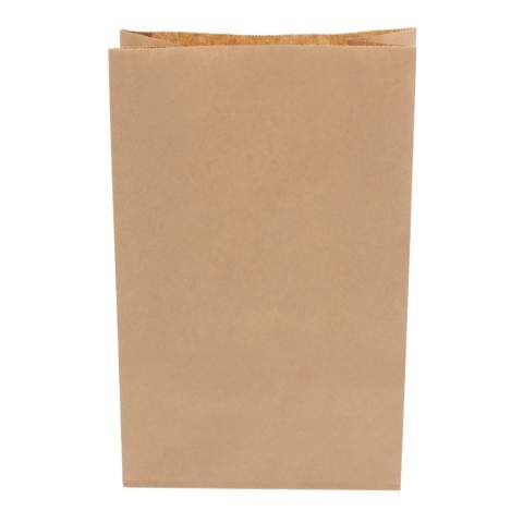 Kraftpapiertasche ohne Griffe. FSC-zertifiziert und in Europa hergestellt.