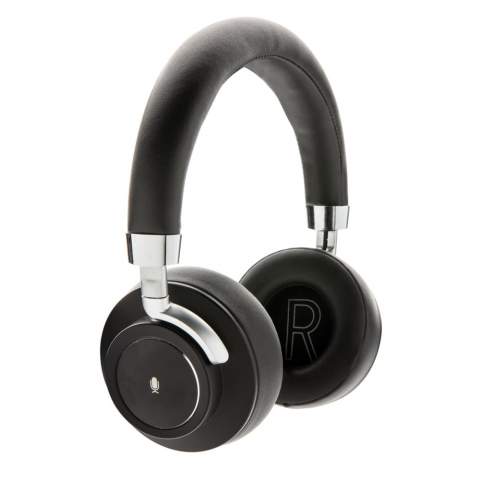 Clear acoustics meets Nordic design with the Aria wireless comfort headphones. The headphones are crafted out of luxurious materials; aluminium and PU. The headphones use BT 4.2 for smooth operation and connectivity. The 250 mAh battery allows you to enjoy up to 8 hours play. With built in microphone to answer calls. The item can be folded flat into the included pouch to enable you to take the headphones wherever you go. Packed in luxury gift box.<br /><br />HasBluetooth: True