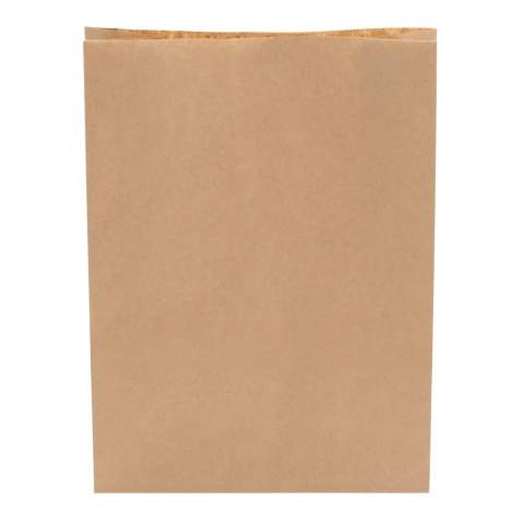 Kraft paper bag without handles. FSC certified and made in Europe.