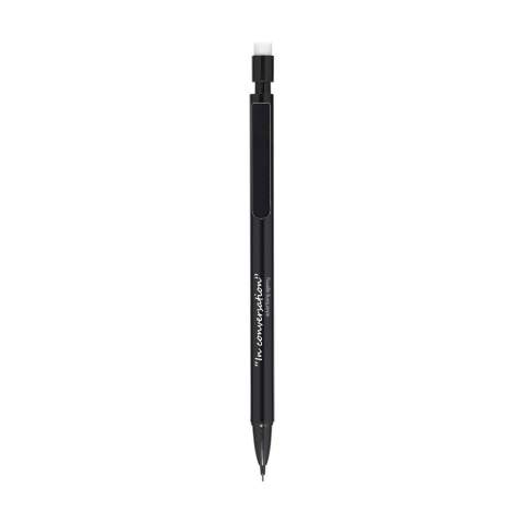 Druckbleistift mit Radiergummi und 3 HB Bleistiftminen (0,7 mm).
