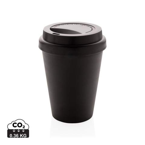 Stop met het gebruik van wergwerpartikelen! Breng je eigen beker mee en draag bij aan een wereld zonder wegwerpartikelen. Deze lichtgewicht en duurzame bekers zijn perfect voor je koffie onderweg. Deze koffiebeker is dubbelwandig, zodat je drank langer warm blijft. Herbruikbaar en gemaakt van 100% recyclebaar vriendelijk PP-materiaal. 100 graden Celsius voedselveilig goedgekeurd. De bekers hebben een schroefdeksel; dus geen risico dat de deksel eraf valt. Alleen handwas. Inhoud: 300 ml.<br /><br />HoursHot: 2<br />HoursCold: 4